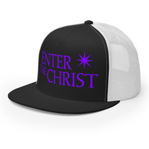Enter The Christ Five Panel Trucker Cap